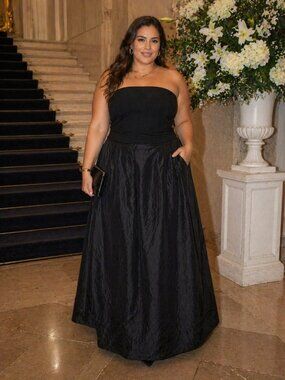 SCOTT MCCLINTOCK Vintage Y2K Formal Maxi Skirt, Size 16